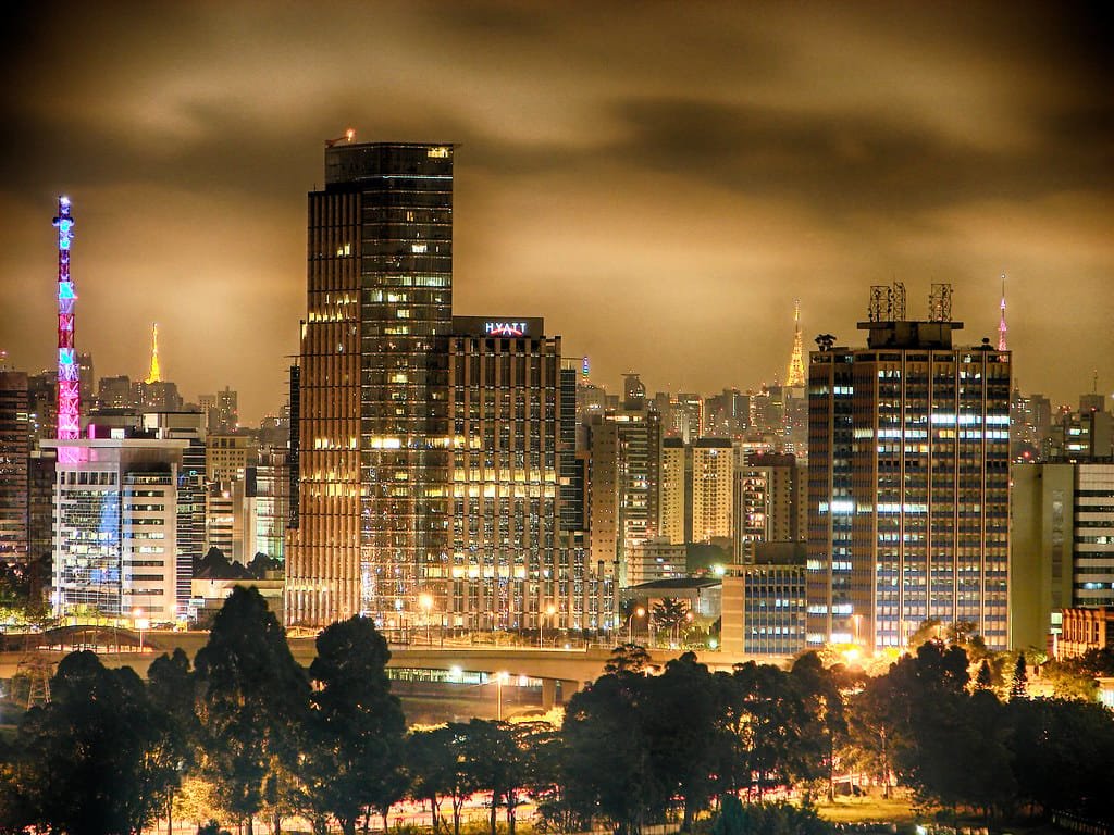 Vista de São Paulo  MARKETING DIGITAL EM SÃO PAULO