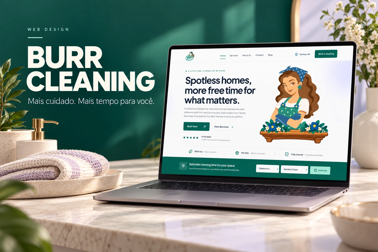 Projeto Burr Cleaning - Site